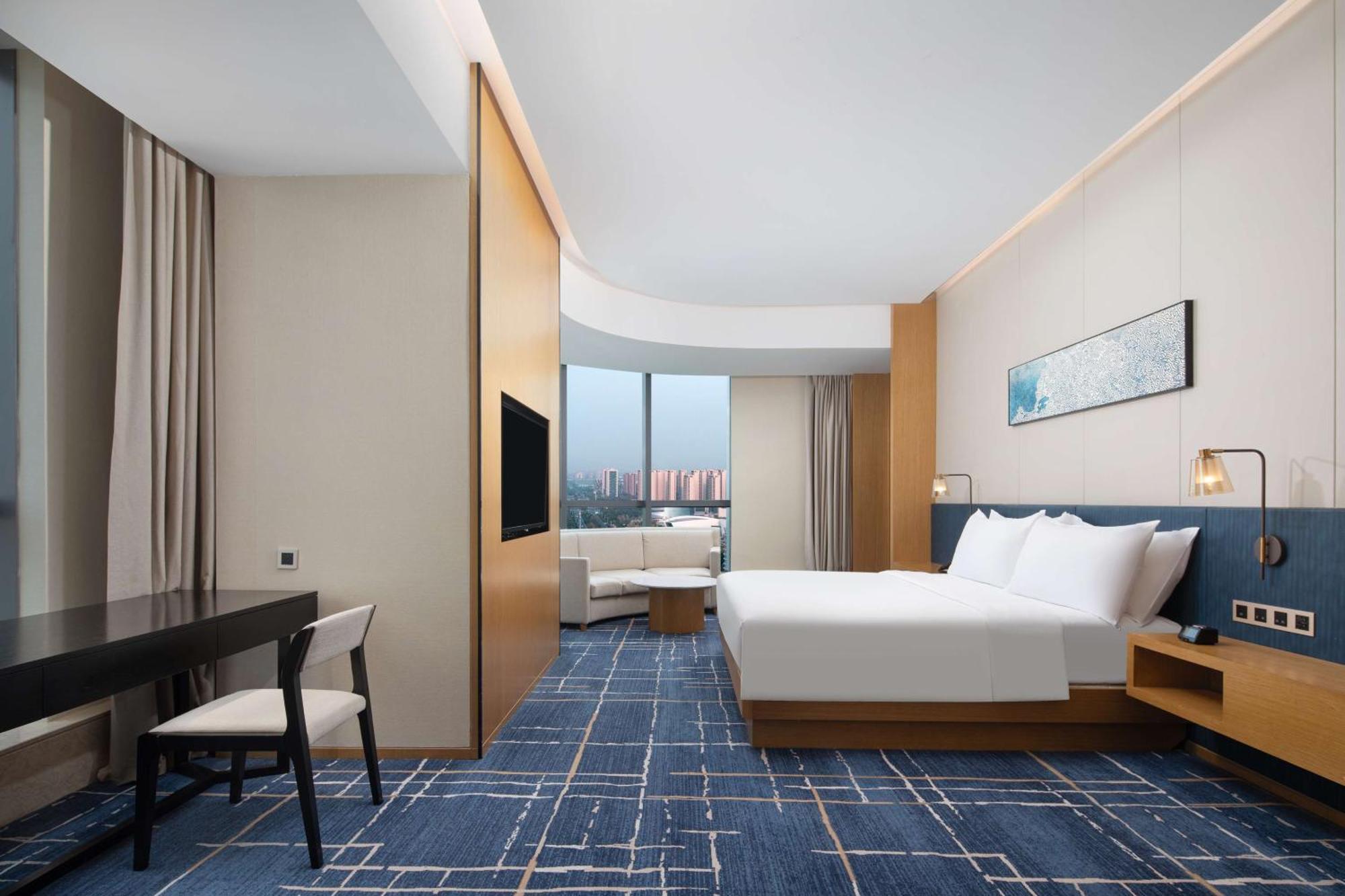 Hilton Garden Inn Zibo Zhangdian Exteriér fotografie