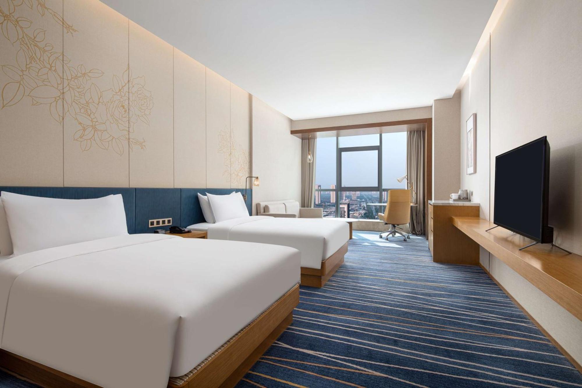 Hilton Garden Inn Zibo Zhangdian Exteriér fotografie