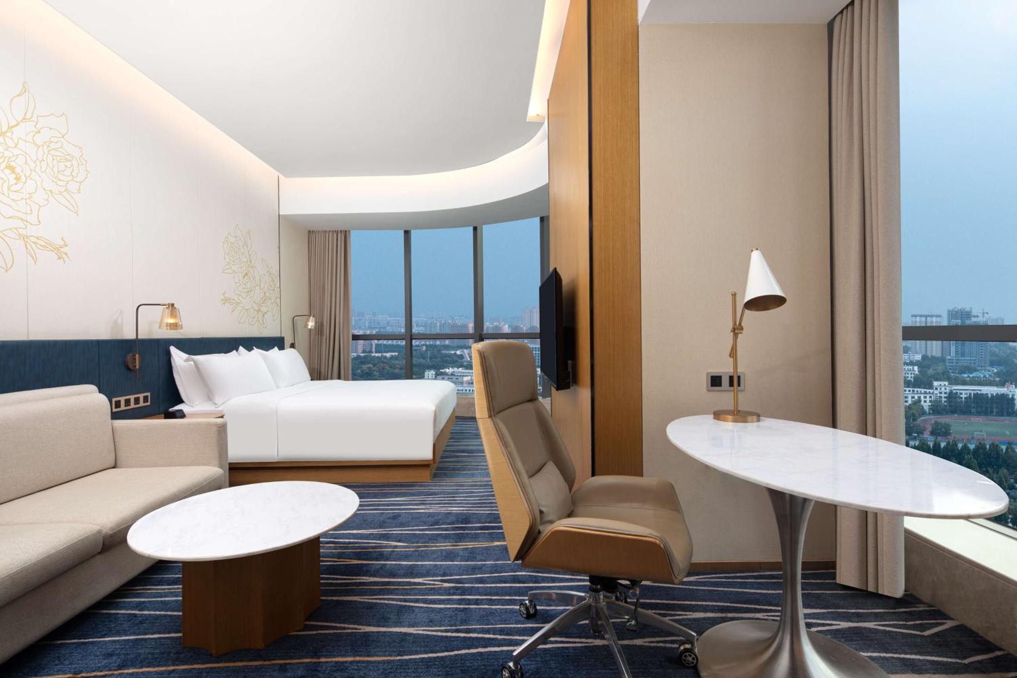 Hilton Garden Inn Zibo Zhangdian Exteriér fotografie