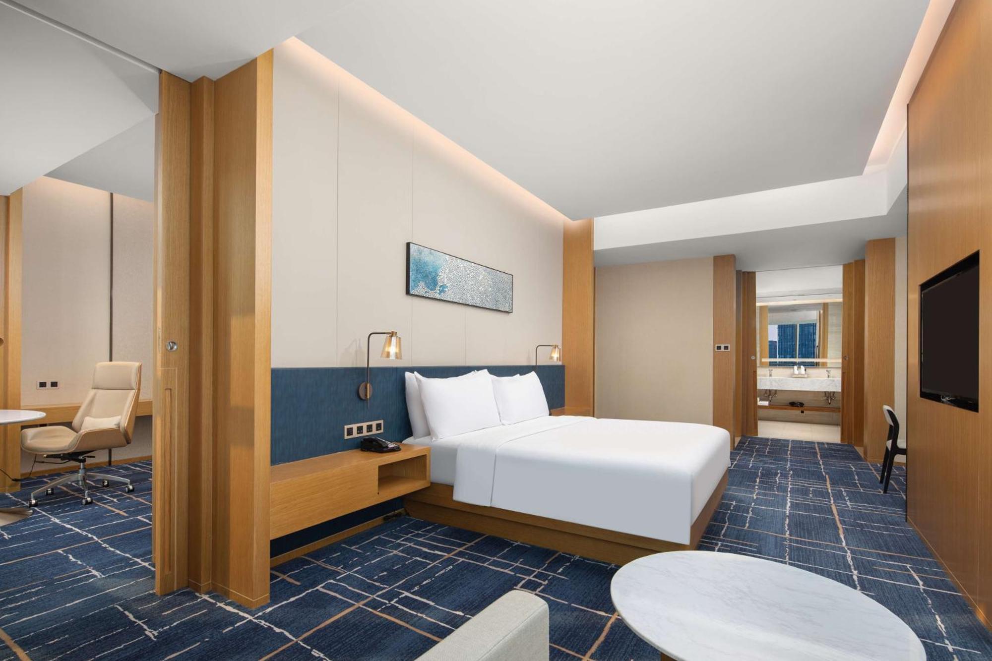Hilton Garden Inn Zibo Zhangdian Exteriér fotografie